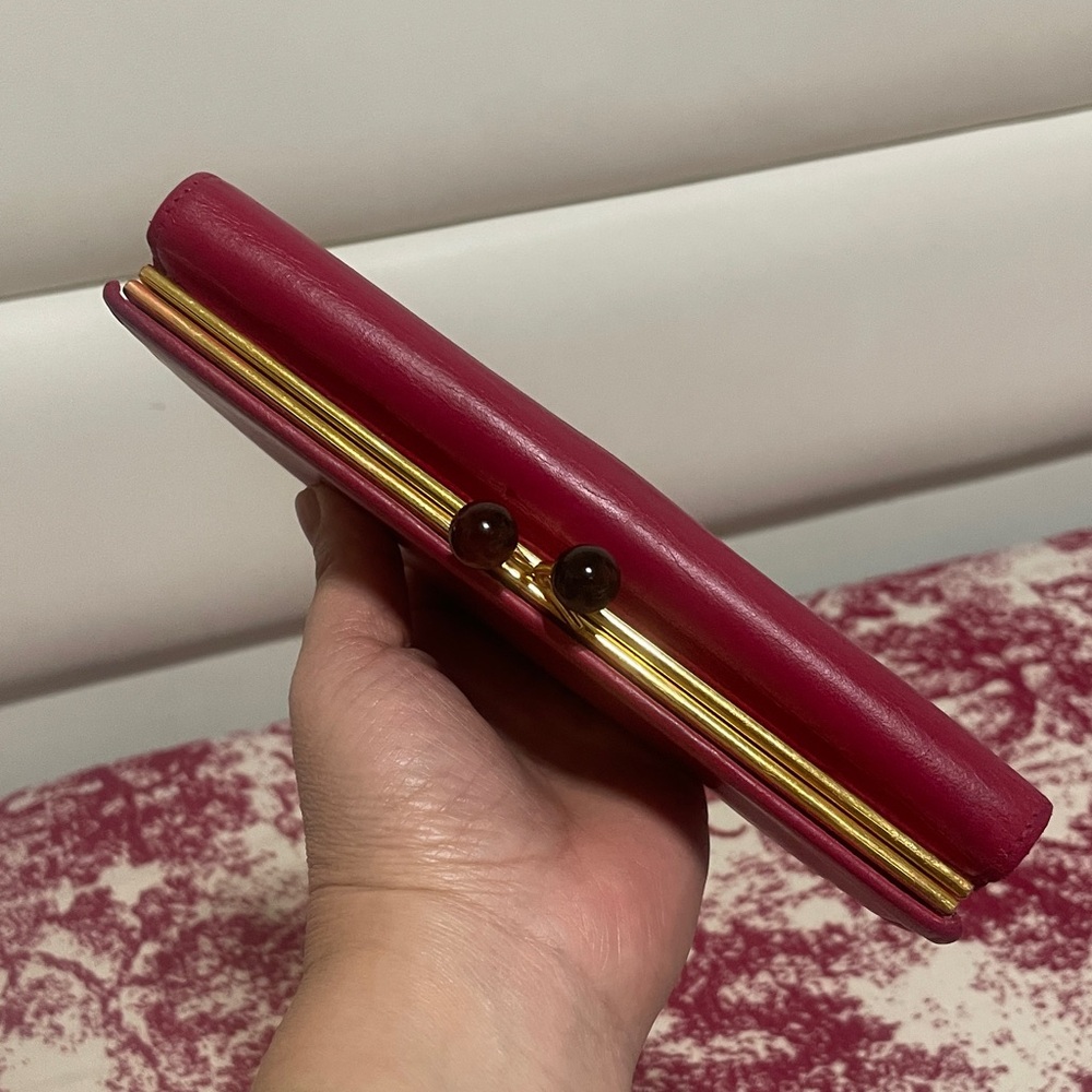Prada Pink Leather Clutch Wallet - Picture 6 of 12